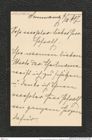 Nachlass Franz Steindachner, Brief von L. Weckbecker an Franz Steindachner (09.12.1907), Inv.Nr. 578.01, Seite 1